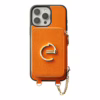 Custype รุ่น Original Design Case - Bundle Set - เคส iPhone 16 Pro Max - สี Orange (พร้อมกระเป๋าติดหลังมือถือและสาย)