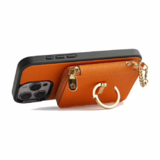 Custype รุ่น Original Design Case - Bundle Set - เคส iPhone 16 Pro Max - สี Orange (พร้อมกระเป๋าติดหลังมือถือและสาย) - Image 6
