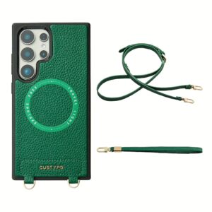 Custype รุ่น Original Design Case - Bundle Set - เคส Galaxy S25 Ultra - สี Green/Strap