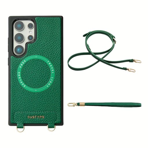 Custype รุ่น Original Design Case - Bundle Set - เคส Galaxy S25 Ultra - สี Green/Strap
