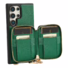 Custype รุ่น Original Design Case - Bundle Set - เคส Galaxy S25 Ultra - สี Green (พร้อมกระเป๋าติดหลังมือถือและสาย)