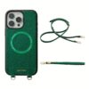 Custype รุ่น Original Design Case - Bundle Set - เคส iPhone 16 Pro Max - สี Green/Strap