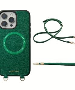 Custype รุ่น Original Design Case - Bundle Set - เคส iPhone 16 Pro Max - สี Green/Strap