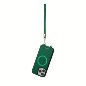 Custype รุ่น Original Design Case - Bundle Set - เคส iPhone 16 Pro Max - สี Green/Strap