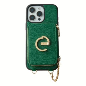 Custype รุ่น Original Design Case - Bundle Set - เคส iPhone 16 Pro Max - สี Green (พร้อมกระเป๋าติดหลังมือถือและสาย)