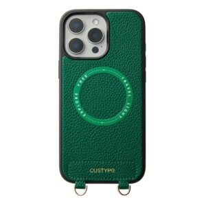 Custype รุ่น Original Design Case - Bundle Set - เคส iPhone 16 Pro Max - สี Green/Strap