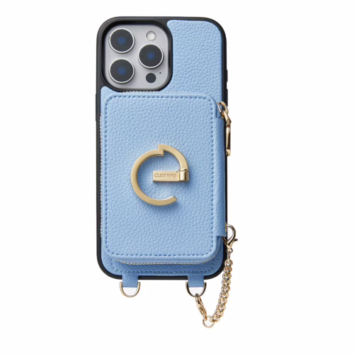 Custype รุ่น Original Design Case - Bundle Set - เคส iPhone 16 Pro Max - สี Blue (พร้อมกระเป๋าติดหลังมือถือและสาย)