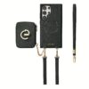 Custype รุ่น Original Design Case - Bundle Set - เคส Galaxy S25 Ultra - สี Black (พร้อมกระเป๋าติดหลังมือถือและสาย)
