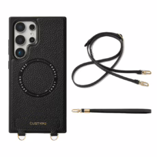 Custype รุ่น Original Design Case - Bundle Set - เคส Galaxy S25 Ultra - สี Black/Strap