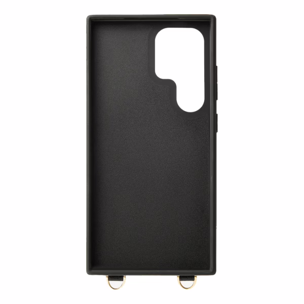 Custype รุ่น Original Design Case - Bundle Set - เคส Galaxy S25 Ultra - สี Black (พร้อมกระเป๋าติดหลังมือถือและสาย)