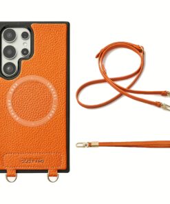 Custype รุ่น Original Design Case - Bundle Set - เคส Galaxy S25 Ultra - สี Orange/Strap