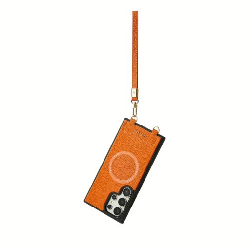 Custype รุ่น Original Design Case - Bundle Set - เคส Galaxy S25 Ultra - สี Orange/Strap - Image 5