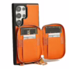 Custype รุ่น Original Design Case - Bundle Set - เคส Galaxy S25 Ultra - สี Orange (พร้อมกระเป๋าติดหลังมือถือและสาย)