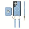 Custype รุ่น Original Design Case - Bundle Set - เคส Galaxy S25 Ultra - สี Blue (พร้อมกระเป๋าติดหลังมือถือและสาย)