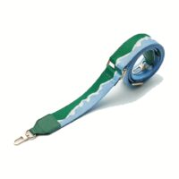 Custype รุ่น Adjustable Webbing Crossbody Phone Case Strap - สายคล้อง - ลาย Green Wave