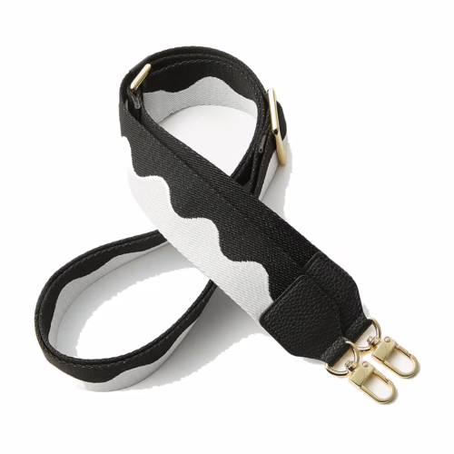 Custype รุ่น Adjustable Webbing Crossbody Phone Case Strap - สายคล้อง - ลาย Black Wave