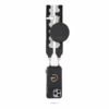 Custype รุ่น Adjustable Webbing Crossbody Phone Case Strap - สายคล้อง - ลาย Black Wave