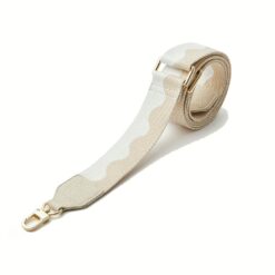 Custype รุ่น Adjustable Webbing Crossbody Phone Case Strap - สายคล้อง - ลาย Beige Wave