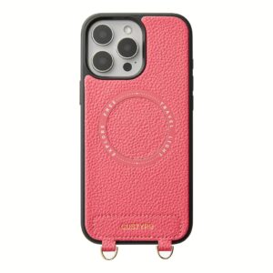 Custype รุ่น Original Design Case - Bundle Set - เคส iPhone 16 Pro Max - สี Peach Pink (พร้อมกระเป๋าติดหลังมือถือและสาย)