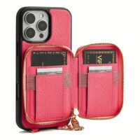 Custype รุ่น Original Design Case - Bundle Set - เคส iPhone 16 Pro Max - สี Peach Pink (พร้อมกระเป๋าติดหลังมือถือและสาย)