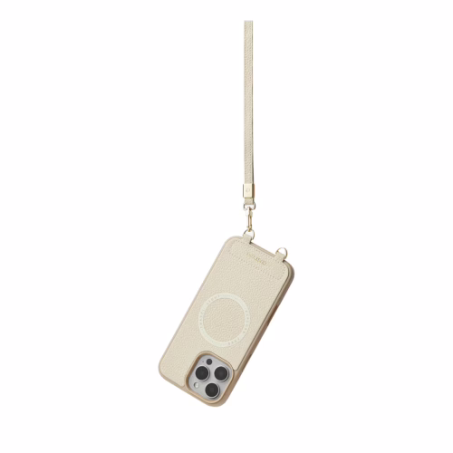 Custype รุ่น Original Design Case - Bundle Set - เคส iPhone 16 Pro Max - สี Beige/Strap