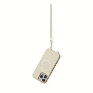 Custype รุ่น Original Design Case - Bundle Set - เคส iPhone 16 Pro Max - สี Beige/Strap