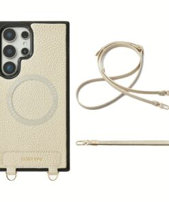 Custype รุ่น Original Design Case - Bundle Set - เคส Galaxy S25 Ultra - สี Beige/Strap