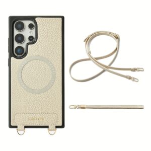 Custype รุ่น Original Design Case - Bundle Set - เคส Galaxy S25 Ultra - สี Beige/Strap
