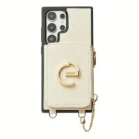 Custype รุ่น Original Design Case - Bundle Set - เคส Galaxy S25 Ultra - สี Beige (พร้อมกระเป๋าติดหลังมือถือและสาย)