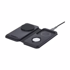 UAG รุ่น 3 in 1 Travel & Desktop Charger + Case - แท่นชาร์จไร้สาย - สี Black/Grey - Image 4
