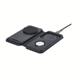 UAG รุ่น 3 in 1 Travel & Desktop Charger + Case - แท่นชาร์จไร้สาย - สี Black/Grey