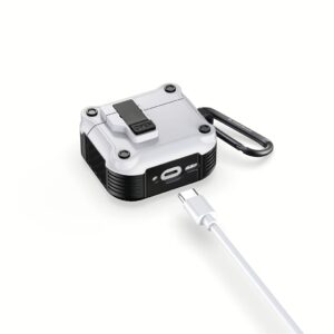 Casestudi รุ่น Impact - เคส AirPods 4 - สี White