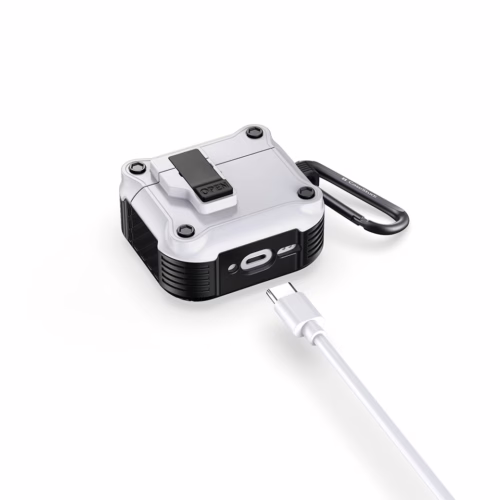 Casestudi รุ่น Impact - เคส AirPods 4 - สี White
