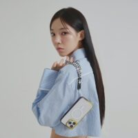 Ples รุ่น Hand Strap - สายคล้อง - สี Checker Black