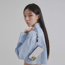 Ples รุ่น Hand Strap - สายคล้อง - สี Checker Black