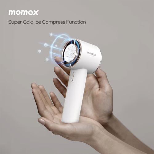 Momax รุ่น Ultra Freeze - พัดลมไอเย็นพกพา - สี White