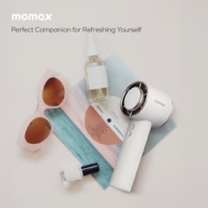 Momax รุ่น Ultra Freeze - พัดลมไอเย็นพกพา - สี White