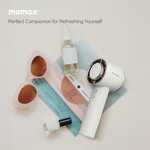 Momax รุ่น Ultra Freeze - พัดลมไอเย็นพกพา - สี White - Image 8