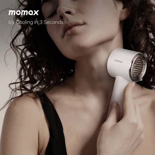 Momax รุ่น Ultra Freeze - พัดลมไอเย็นพกพา - สี White