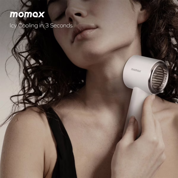 Momax รุ่น Ultra Freeze - พัดลมไอเย็นพกพา - สี White
