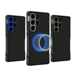 Ples รุ่น Pabl (Magnetic) - เคส Galaxy S25 Ultra - สี Black Olive