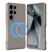 Ples รุ่น Pabl Tint (Magnetic) - เคส Galaxy S25 Ultra - สี Olive Drab