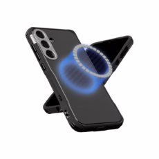 Ples รุ่น Pabl (Magnetic) - เคส Galaxy S25 Plus - สี Black Silver