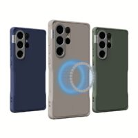 Ples รุ่น Pabl Tint (Magnetic) - เคส Galaxy S25 Ultra - สี Olive Drab