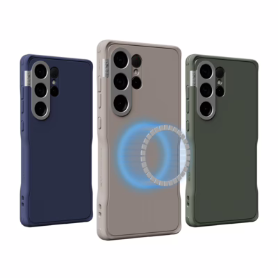 Ples รุ่น Pabl Tint (Magnetic) - เคส Galaxy S25 Ultra - สี Olive Drab