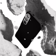 Ples รุ่น Pabl (Magnetic) - เคส Galaxy S25 Plus - สี Black Silver