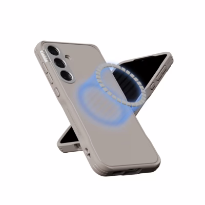 Ples รุ่น Pabl Tint (Magnetic) - เคส Galaxy S25 Plus - สี Sand Beige