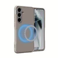 Ples รุ่น Pabl Tint (Magnetic) - เคส Galaxy S25 Plus - สี Sand Beige
