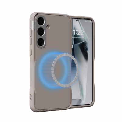 Ples รุ่น Pabl Tint (Magnetic) - เคส Galaxy S25 Plus - สี Sand Beige