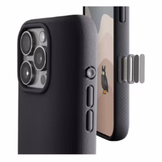 tineeOWL รุ่น DUNE (คลุมปุ่ม Camera Control) - เคส iPhone 16 Pro - สี Almost Black